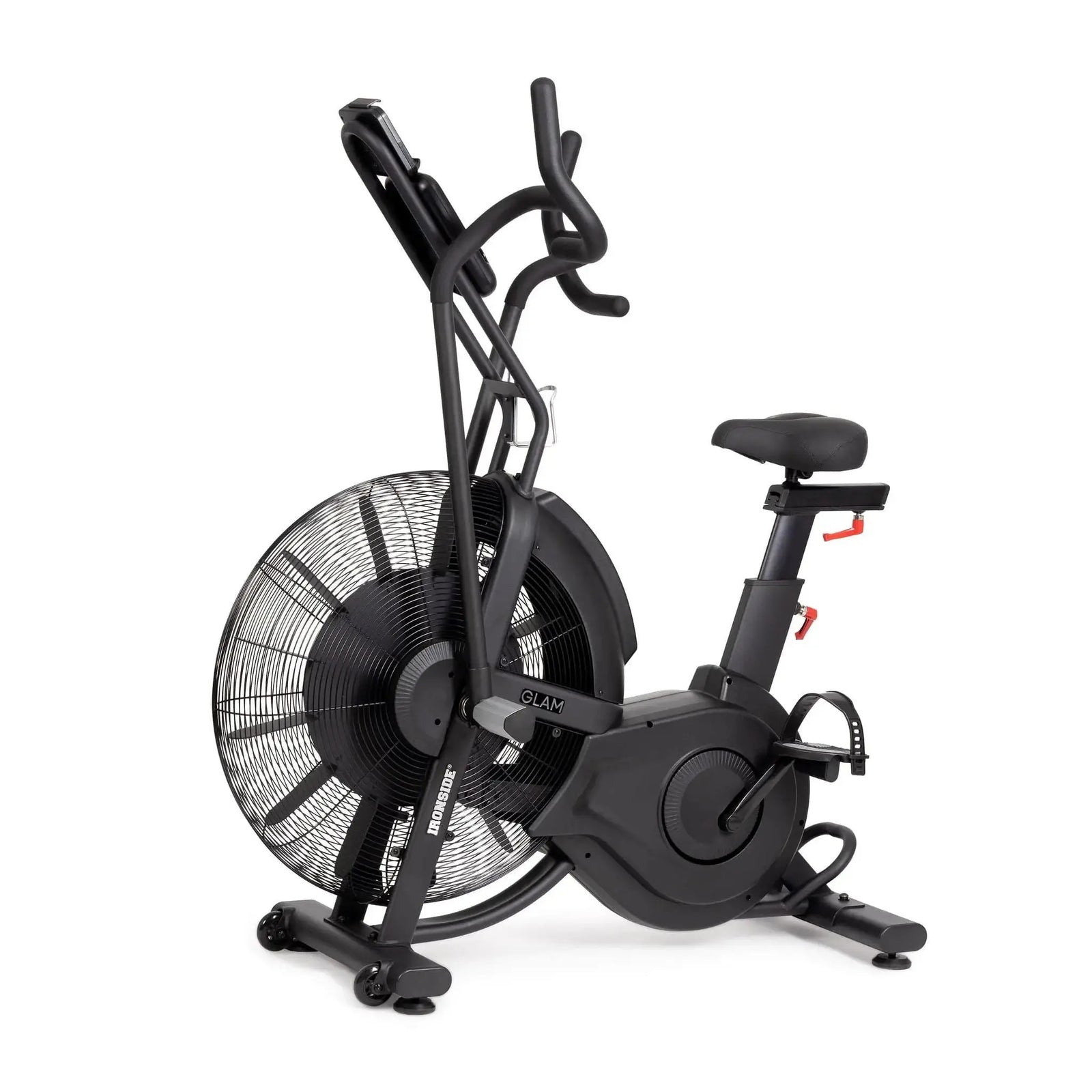 IRONSIDE Glam Premium Air Bike for HIIT and CrossFit conditioning
