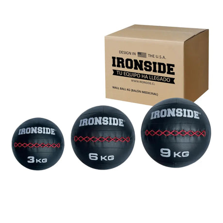 IRONSIDE Wall Ball Medicine Ball - CrossFit and Hyrox standard