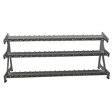 IRONSIDE – 15 Pair Round Dumbbell Storage Rack Gym Storage Ironside Fitness Canada