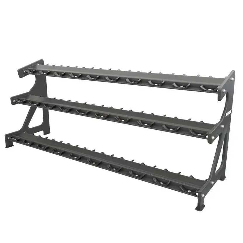 IRONSIDE – 15 Pair Round Dumbbell Storage Rack Gym Storage Ironside Fitness Canada