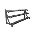 IRONSIDE – 15 Pair Round Dumbbell Storage Rack Gym Storage Ironside Fitness Canada