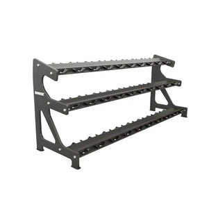 IRONSIDE 15-pair round dumbbell storage rack