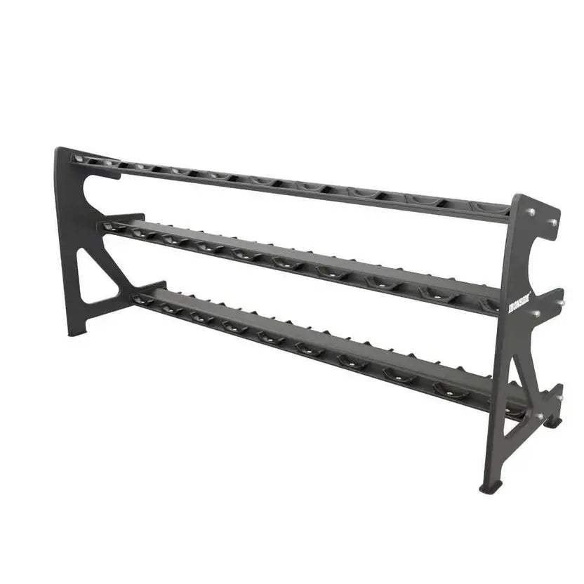 IRONSIDE – 15 Pair Round Dumbbell Storage Rack Gym Storage Ironside Fitness Canada