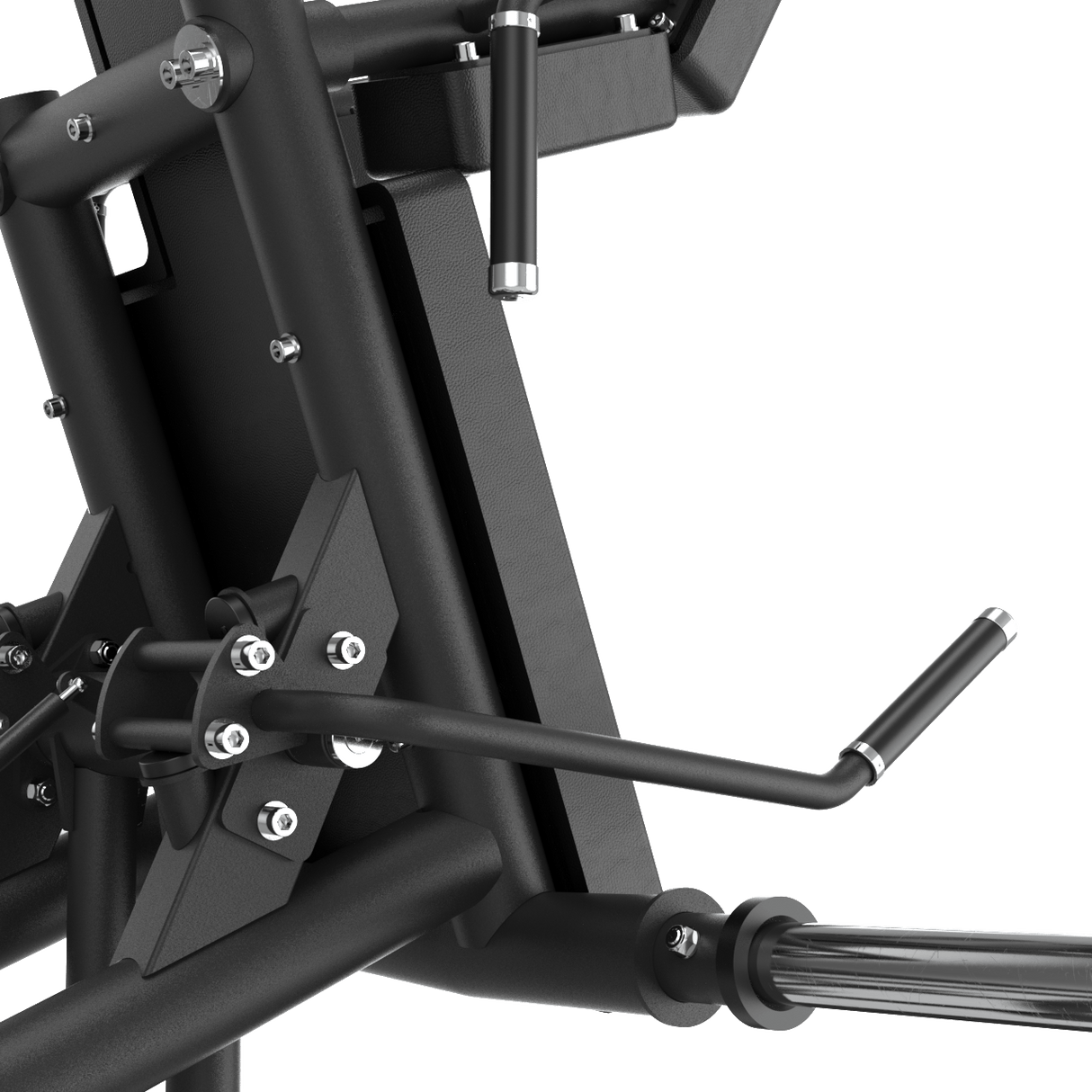 Machine à squat en V à charge libre de luxe IRONSIDE