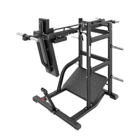 IRONSIDE Luxe Plate-Loaded Pendulum Squat Pro – hack squat machine for a CrossFit box