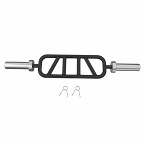 IRONSIDE Swiss Bar – Multi-Grip Olympic Bar for Bench & Rows – multi-grip Swiss bar for a sports performance centre