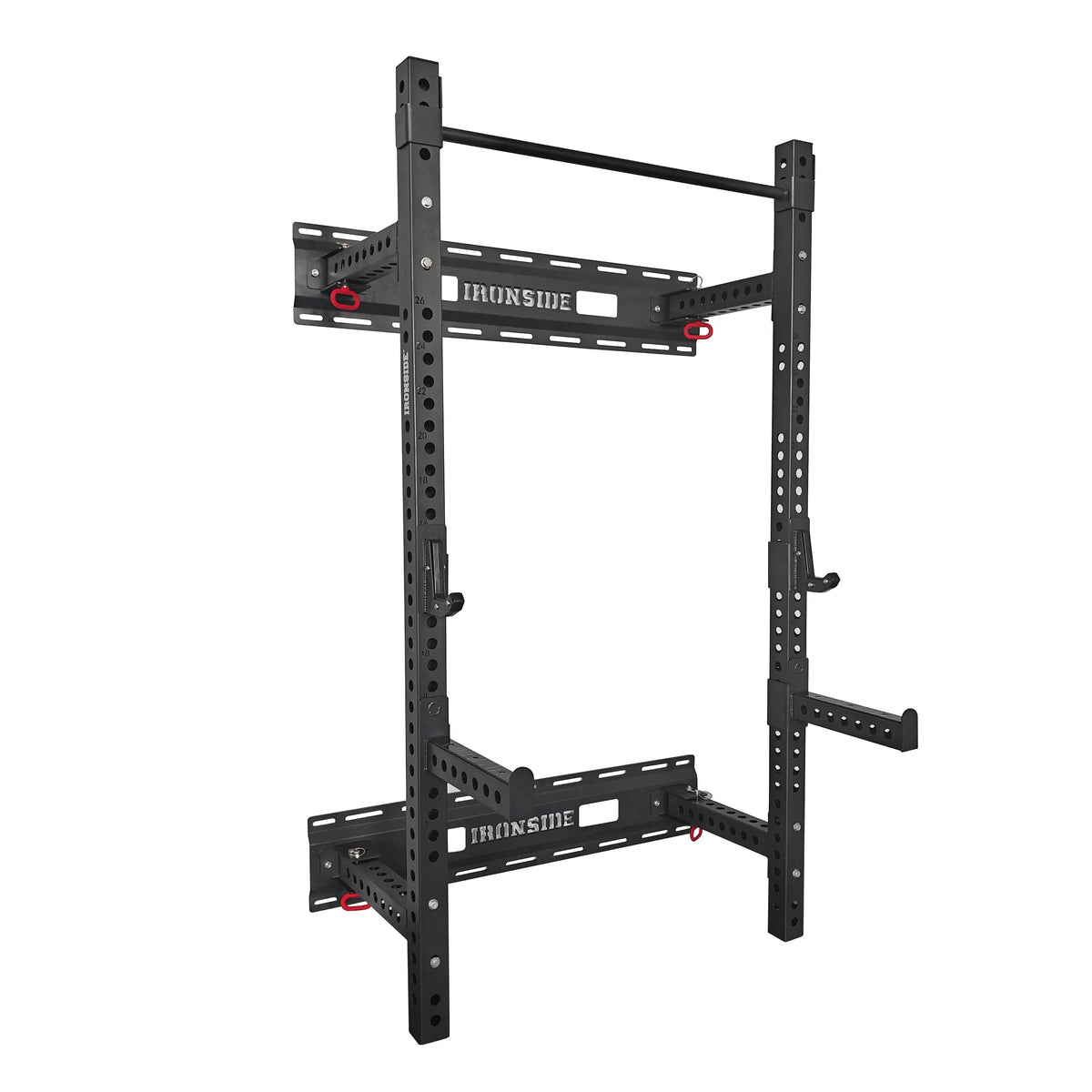 IRONSIDE Wall-Mount Folding Rack | Premium Gym Equipment Canada