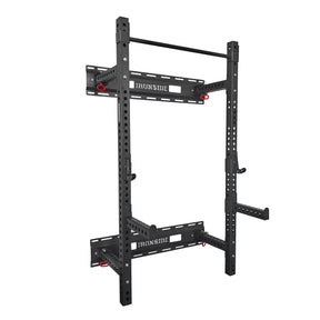IRONSIDE Wall-Mount Folding Rack – cage de force pour un centre de performance sportive