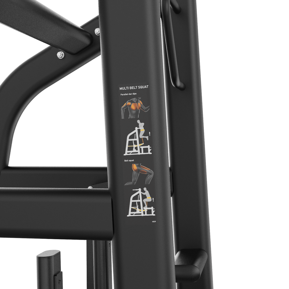 IRONSIDE Luxe Plate-Loaded Belt Squat