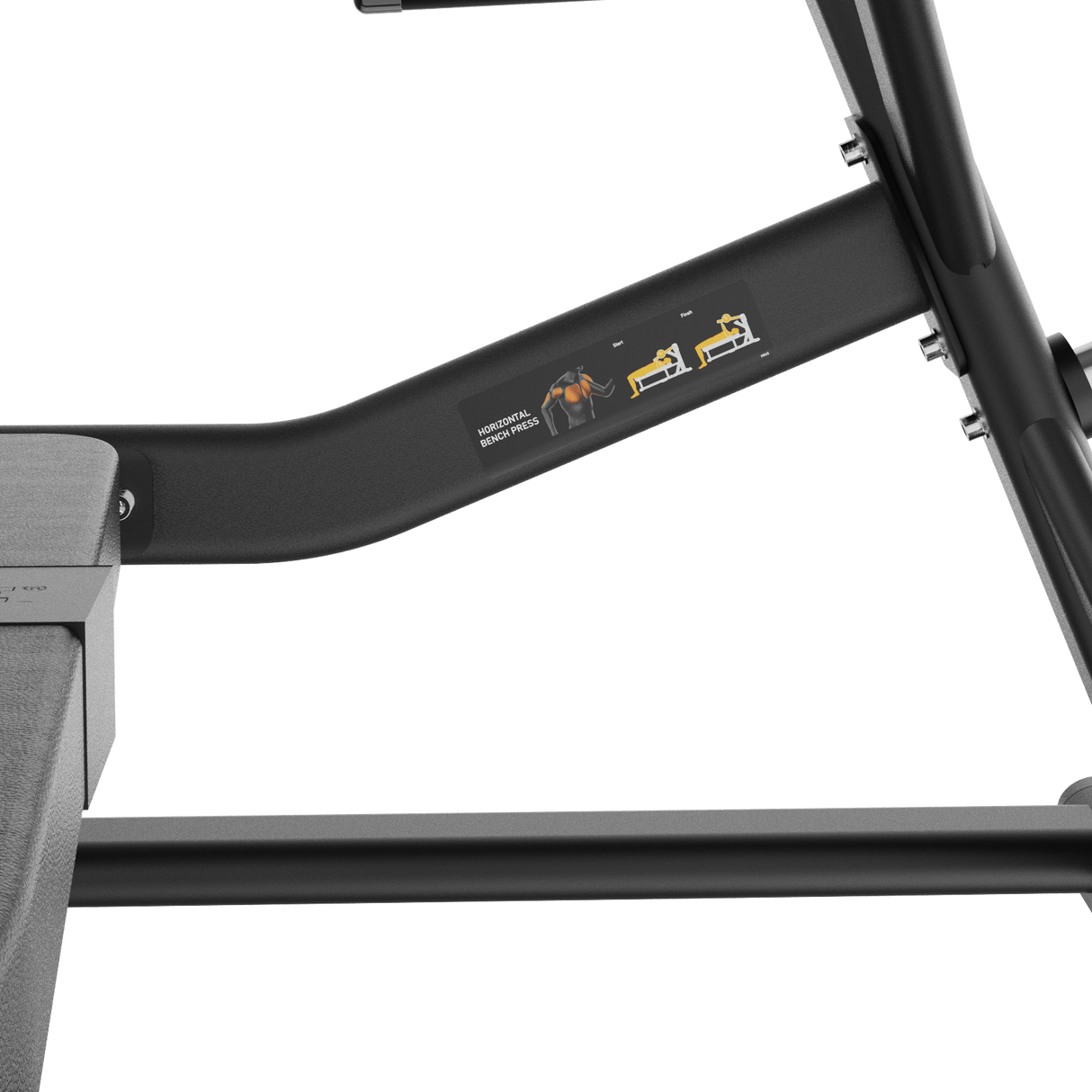 IRONSIDE Luxe Plate-Loaded Flat Bench Press