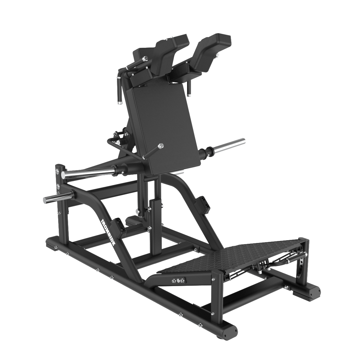 Machine à squat en V à charge libre de luxe IRONSIDE