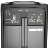 IRONSIDE Luxe Prone Leg Curl Machine