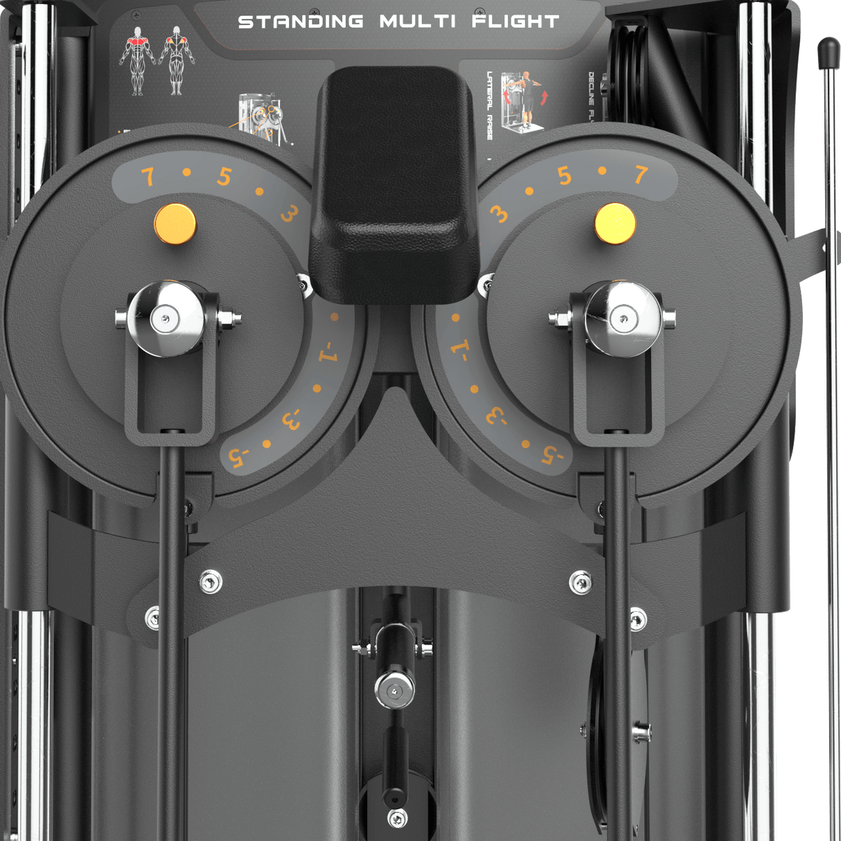 IRONSIDE Luxe Standing Multi-Station Chest Fly Machine