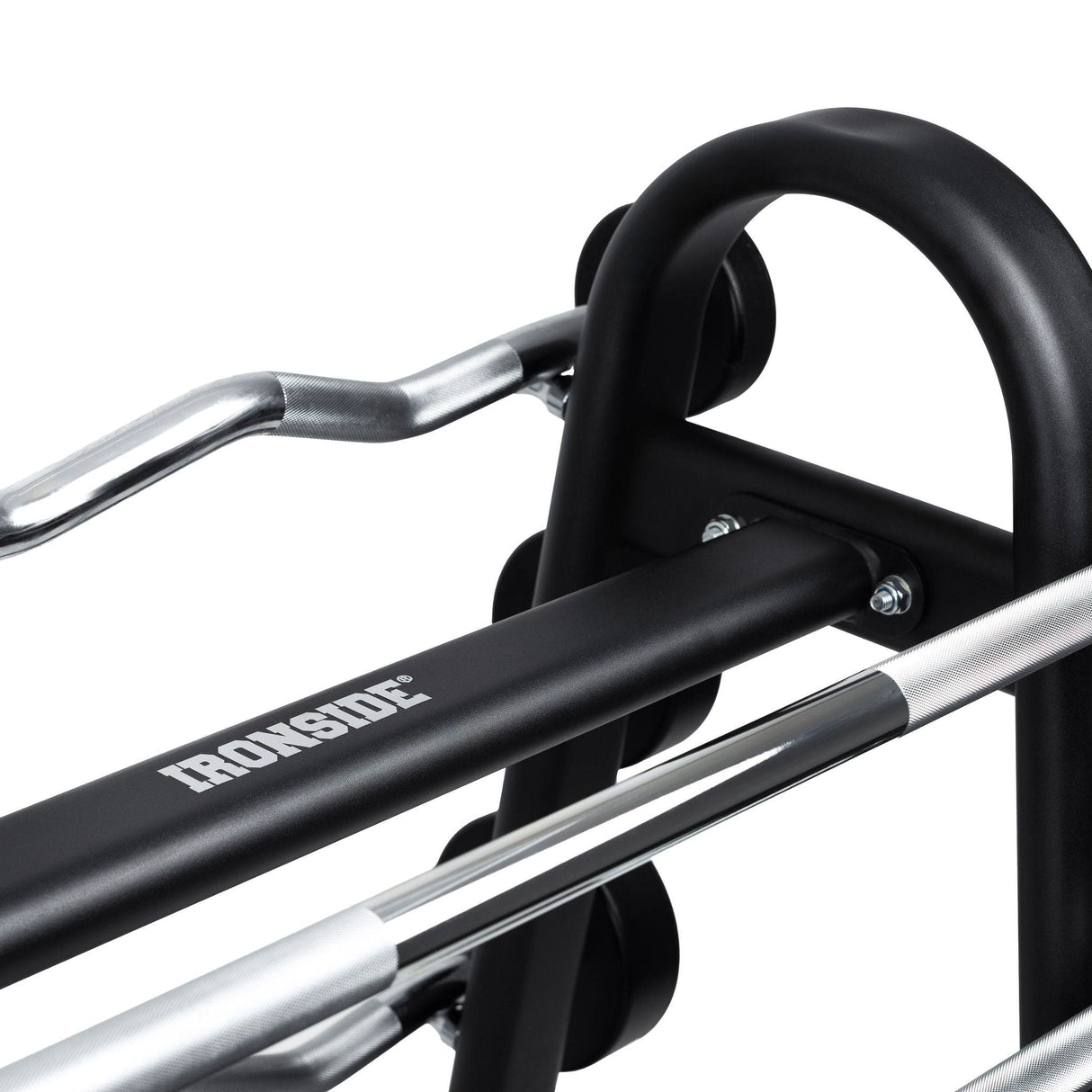 IRONSIDE Preloaded Barbell Set with Rack (20–60 lb)