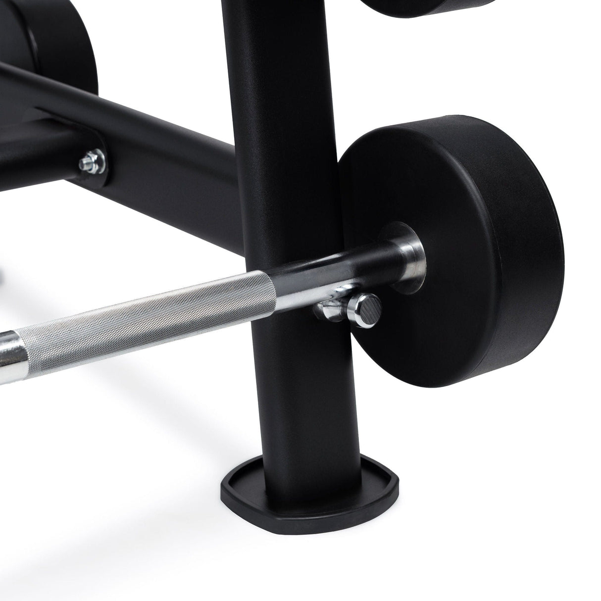 IRONSIDE Preloaded Barbell Set with Rack (20–60 lb)