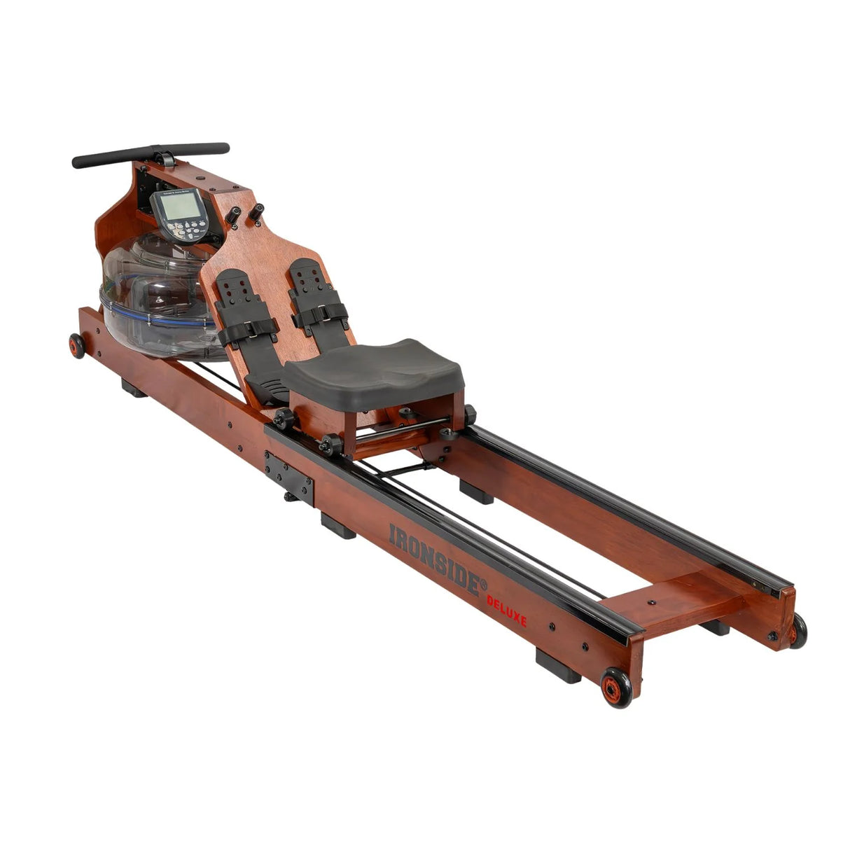 IRONSIDE Water Rowing Machine — cardio machine for hotel gyms and condo fitness rooms