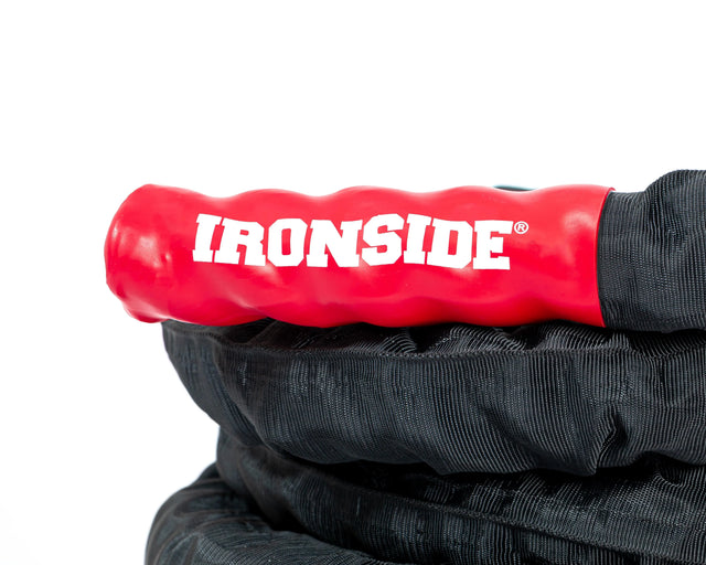Manchon rouge IRONSIDE au bout de la corde de bataille