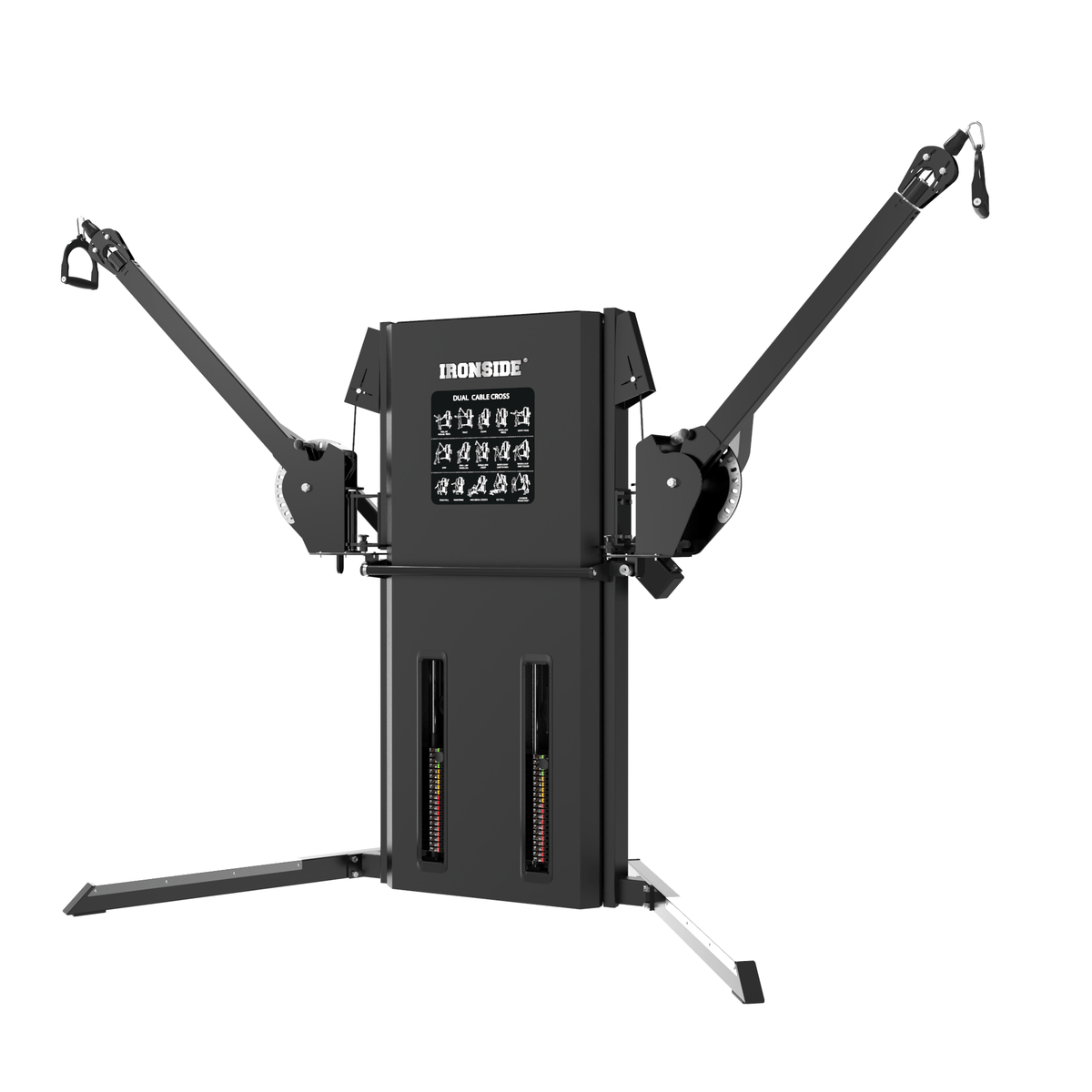 IRONSIDE Infinity Dual Cable Cross Machine | Premium Fitness Machines ...