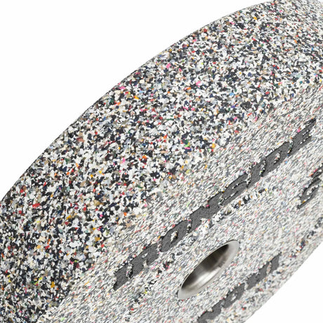 IRONSIDE Grind Olympic bumper plate 25 kg - edge detail