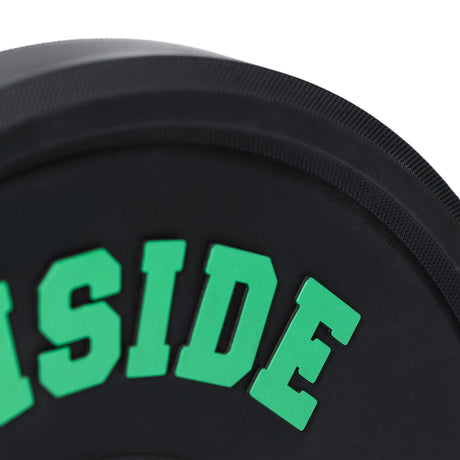 IRONSIDE Pro Bumper Olympic plate 25 lb - logo detail