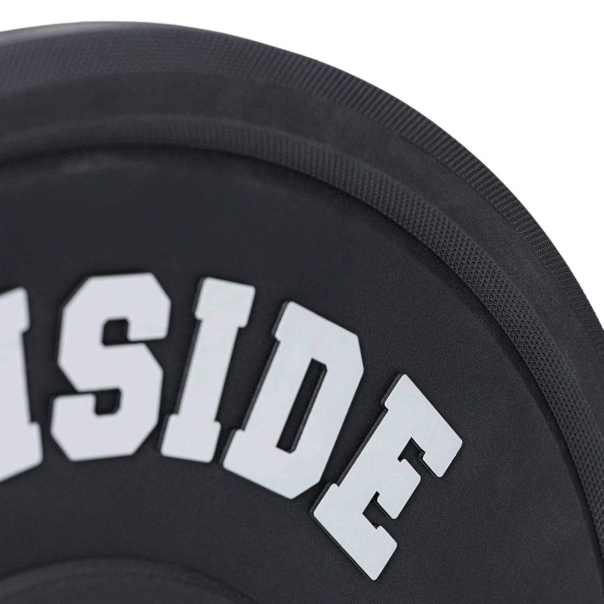 IRONSIDE Pro Bumper Olympic plate 15 lb - logo detail