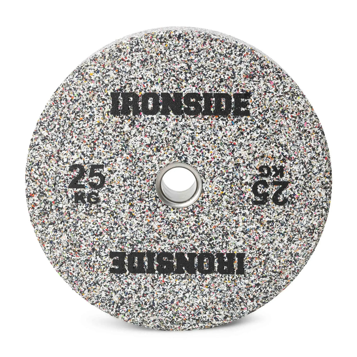 IRONSIDE Grind Olympic bumper plate 25 kg - front view