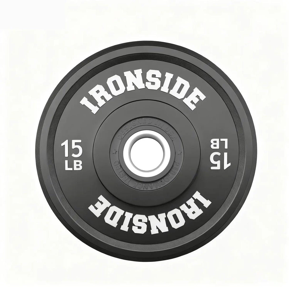 IRONSIDE Pro Bumper Olympic plate 15 lb