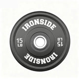IRONSIDE Pro Bumper Olympic plate 15 lb
