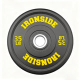 IRONSIDE Pro Bumper Olympic plate 35 lb