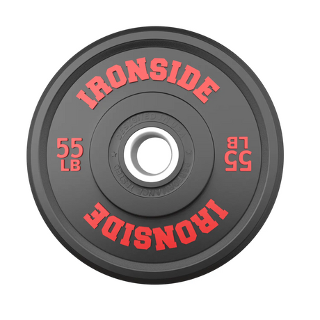 IRONSIDE Pro Bumper Olympic plate 55 lb