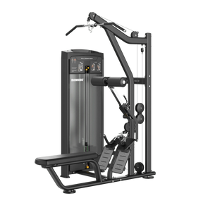 IRONSIDE Luxe Dual Lat Pulldown and Seated Row Machine – lat pulldown machine for a commercial gym