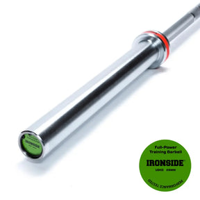 IRONSIDE Olympic Training Barbell 35 lb – 700 lb Capacity Bar – Olympic barbell for a personal training studio
