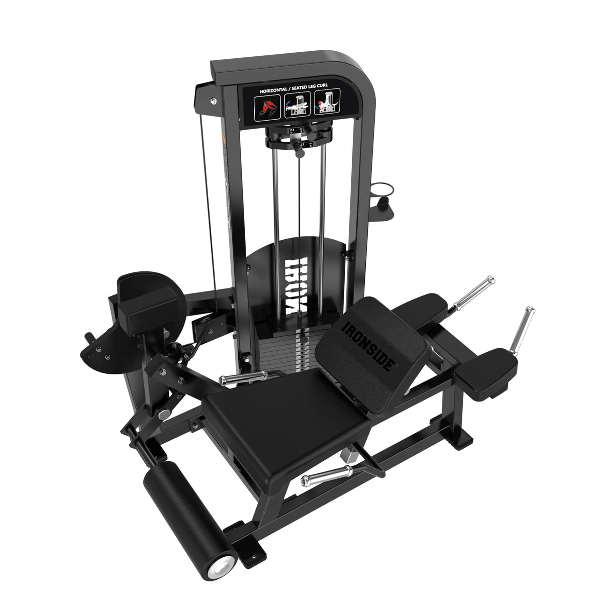 IRONSIDE Infinity Dual Prone Leg Curl & Extension Machine
