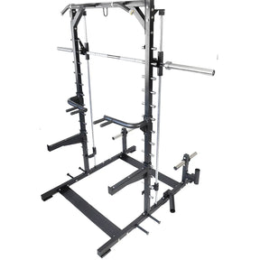 IRONSIDE Multifunctional Smith Half Rack – Smith machine for a sports performance centre