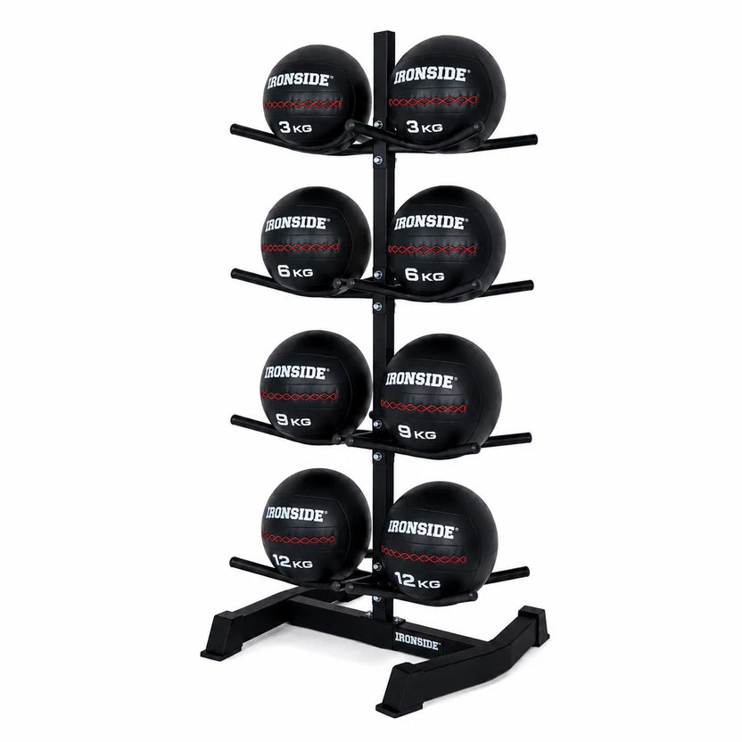 IRONSIDE – 8 Wall Ball Storage Rack