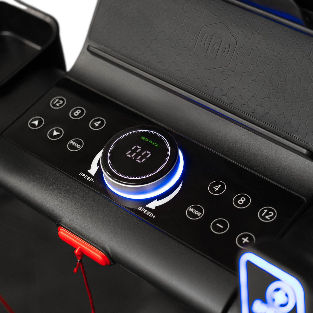 IRONSIDE GLAM Foldable LED Treadmill