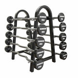 IRONSIDE Preloaded Barbell Set with Rack (20–60 lb)
