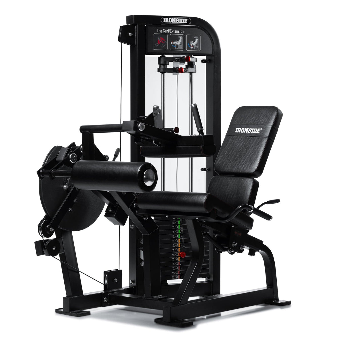 Dual Seated Leg Curl & Extension Machine IRONSIDE Infinity