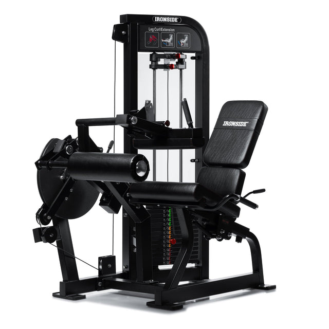 Dual Seated Leg Curl & Extension Machine IRONSIDE Infinity