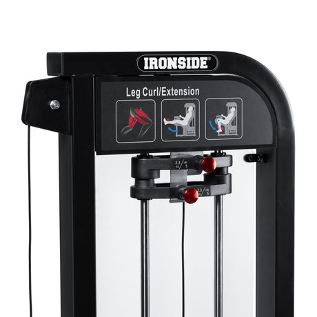 Dual Seated Leg Curl & Extension Machine IRONSIDE Infinity