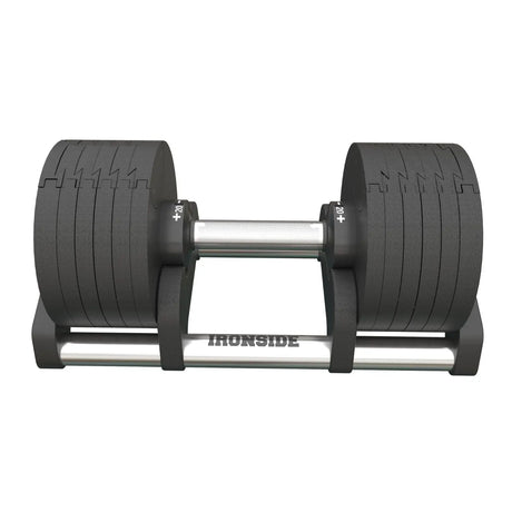 IRONSIDE Block 20 kg adjustable dumbbell out of its base
