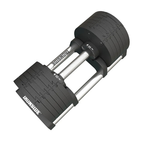 IRONSIDE Block adjustable dumbbell 20 kg, front view