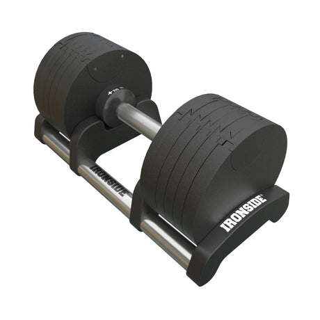 Compact 20 kg adjustable dumbbell for small home gyms
