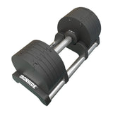 20 kg IRONSIDE Block adjustable dumbbell resting in its tray
