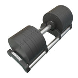 IRONSIDE Block 36 kg adjustable dumbbell with square weight blocks
