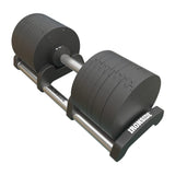 36 kg IRONSIDE Block adjustable dumbbell, angled view