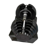 Haltère ajustable IRONSIDE 40 kg soulevé hors de son plateau