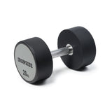 IRONSIDE Premium PEV Round Dumbbell (2.5–40 kg)