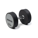 IRONSIDE Premium PEV Round Dumbbell (2.5–40 kg)