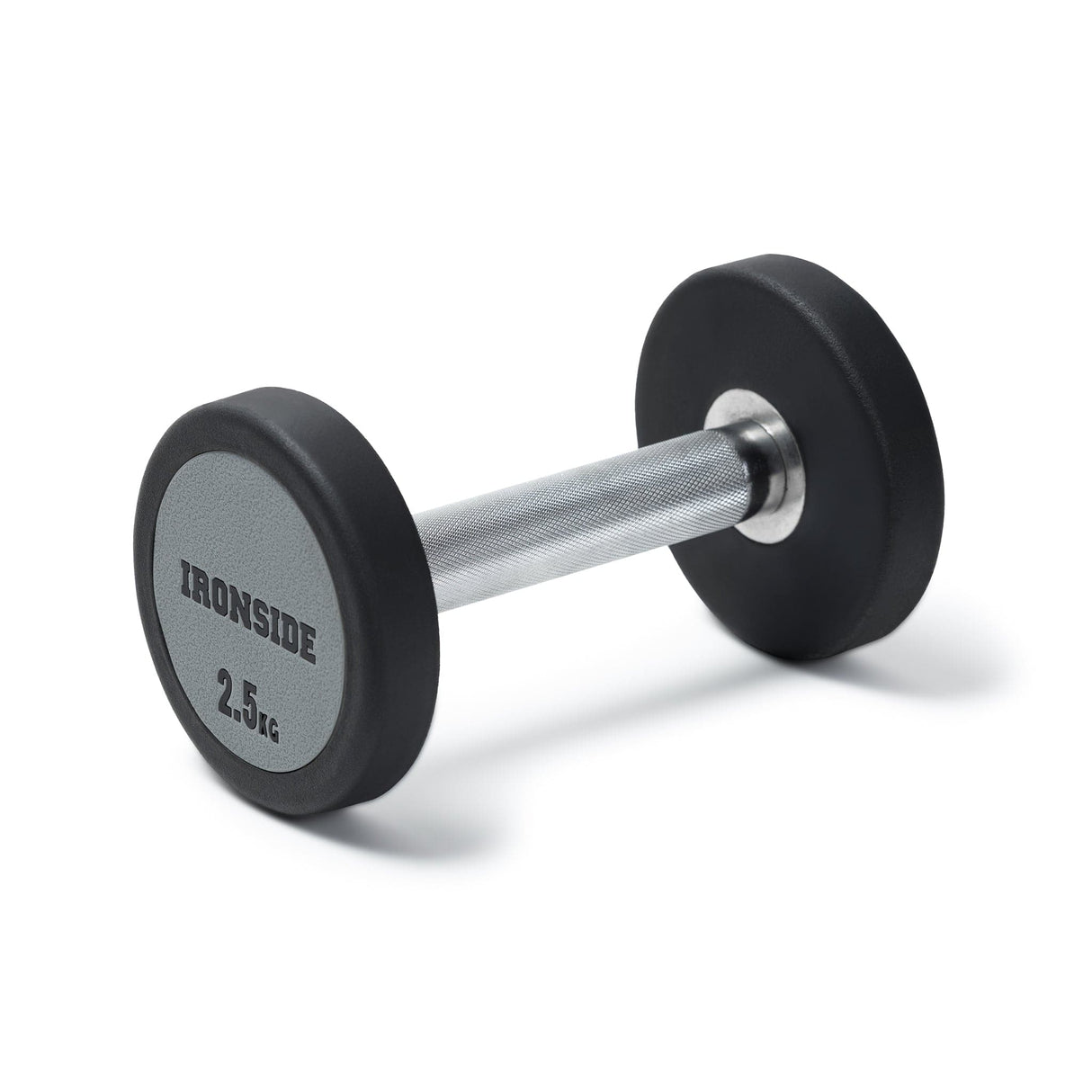 IRONSIDE Premium PEV Round Dumbbell (2.5–40 kg)